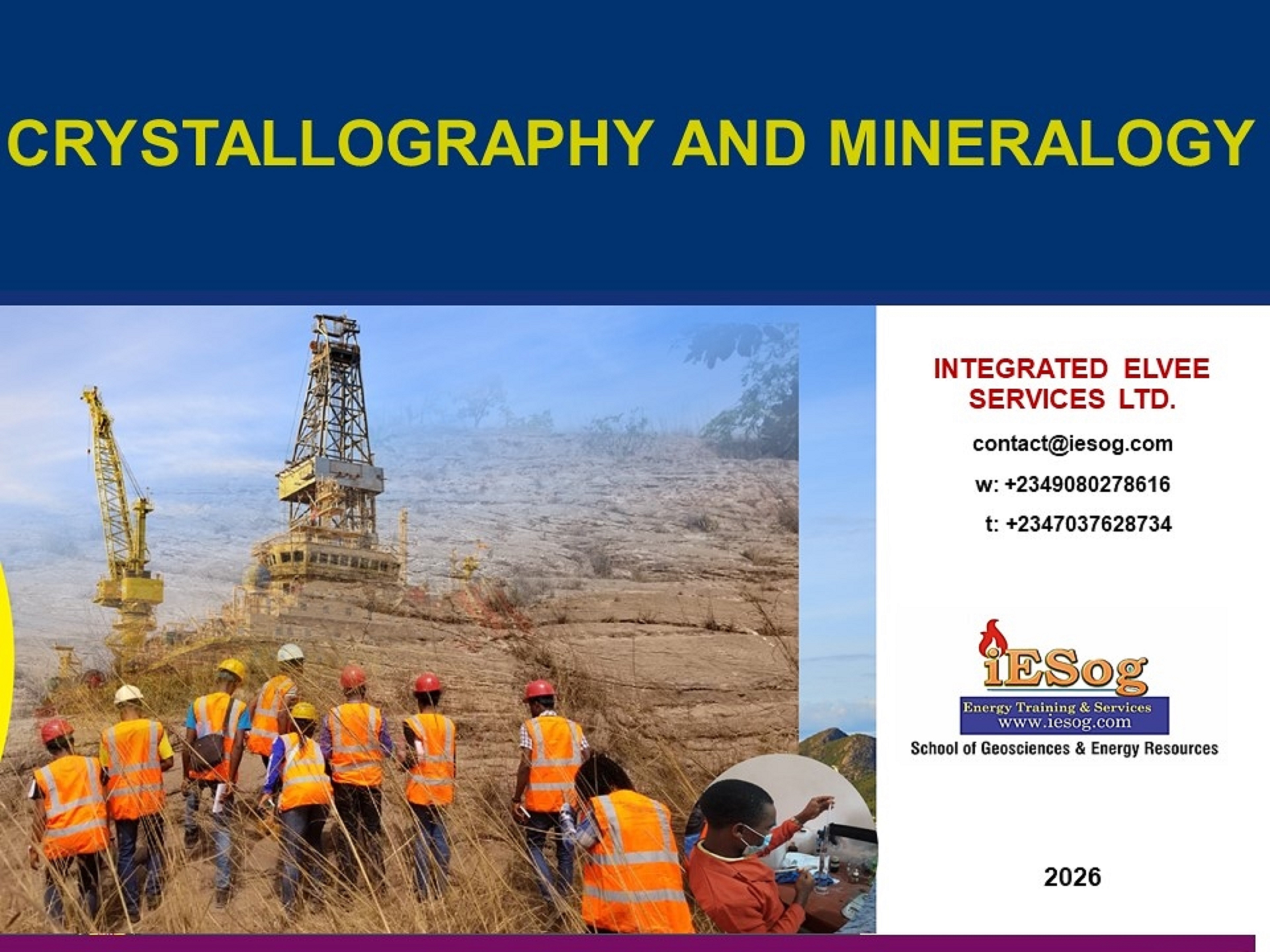 Crystallography and Mineralogy