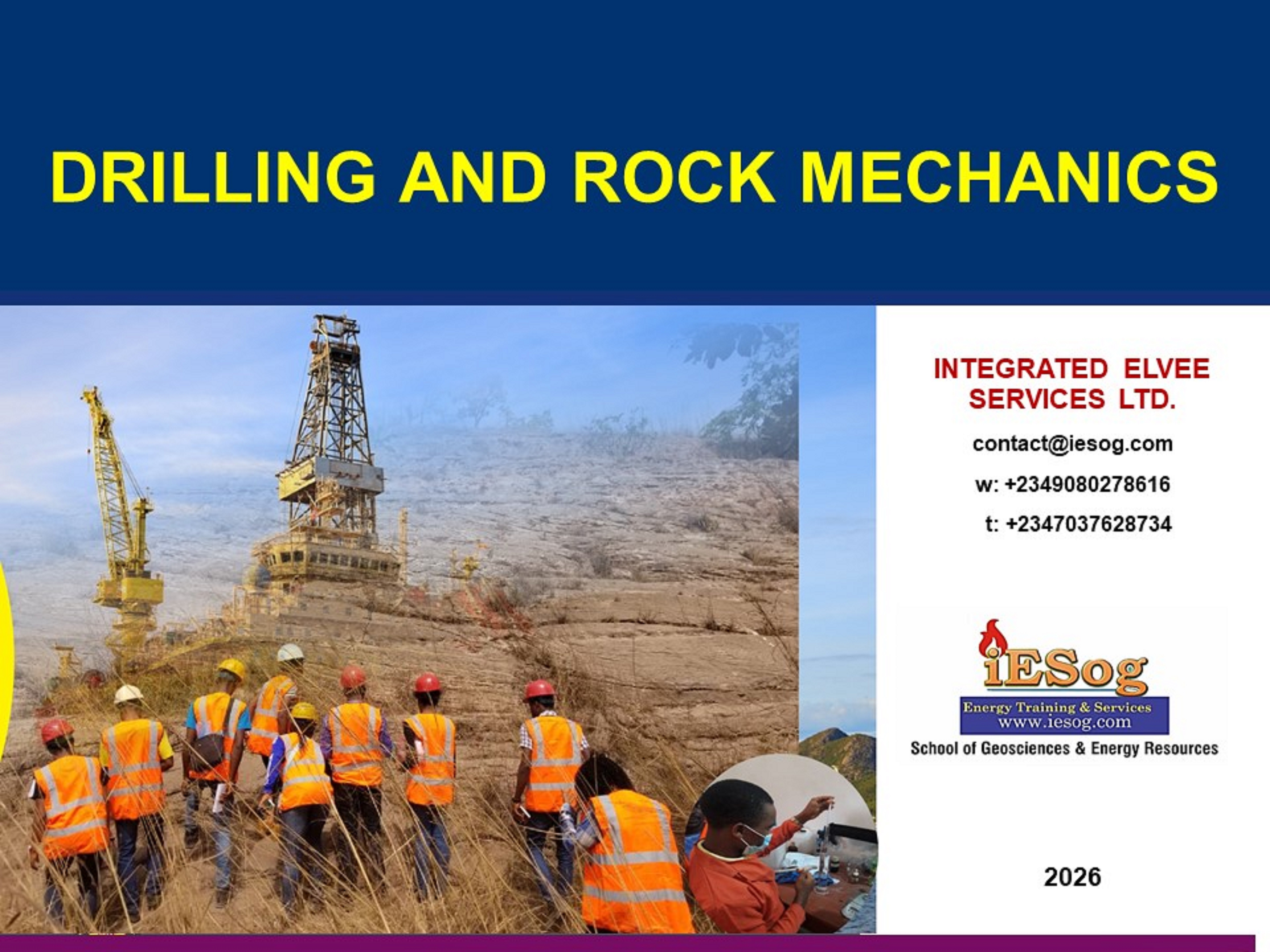 Drilling and Rock Mechanics