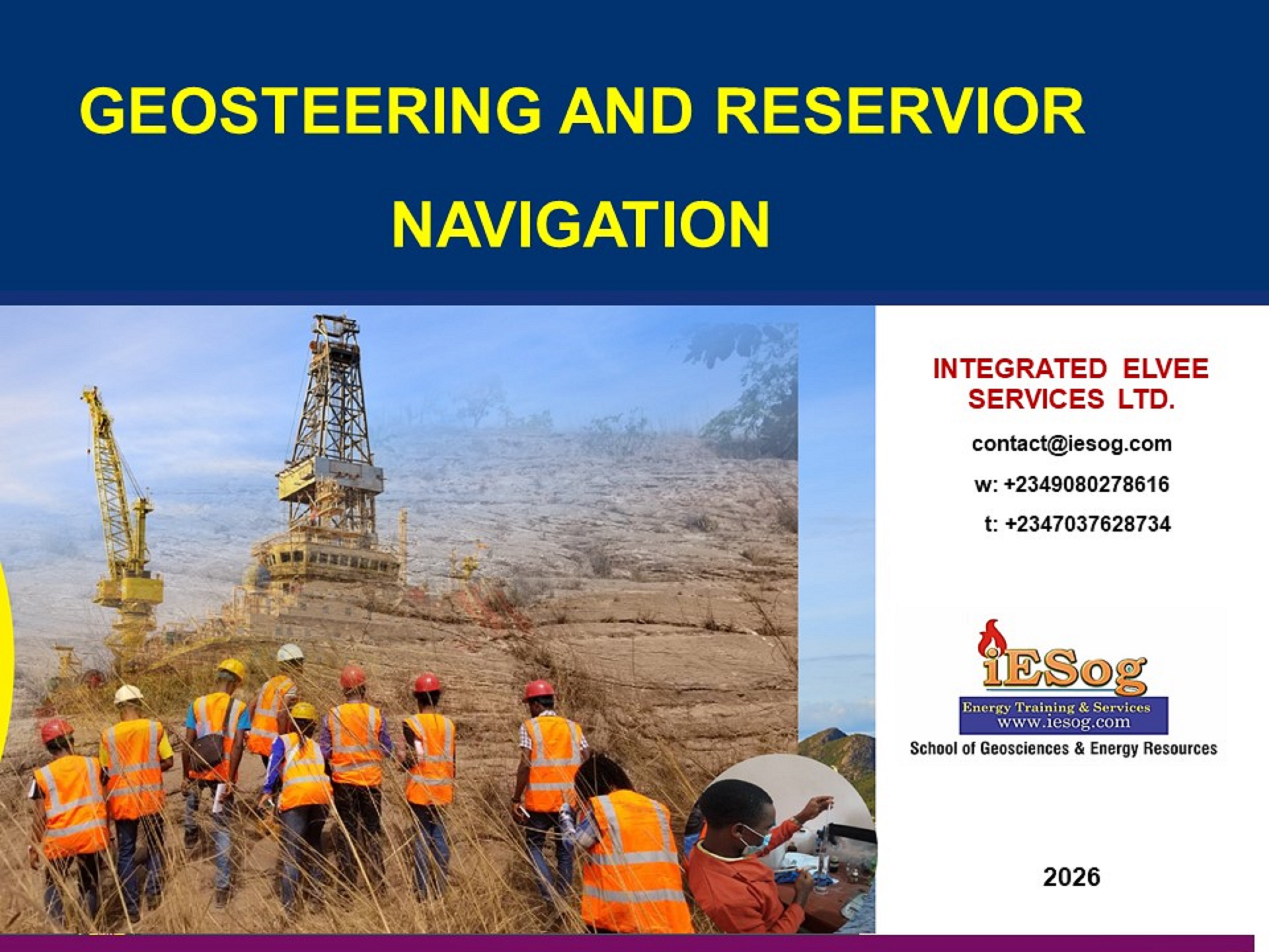 Geosteering & Reservoir Navigation