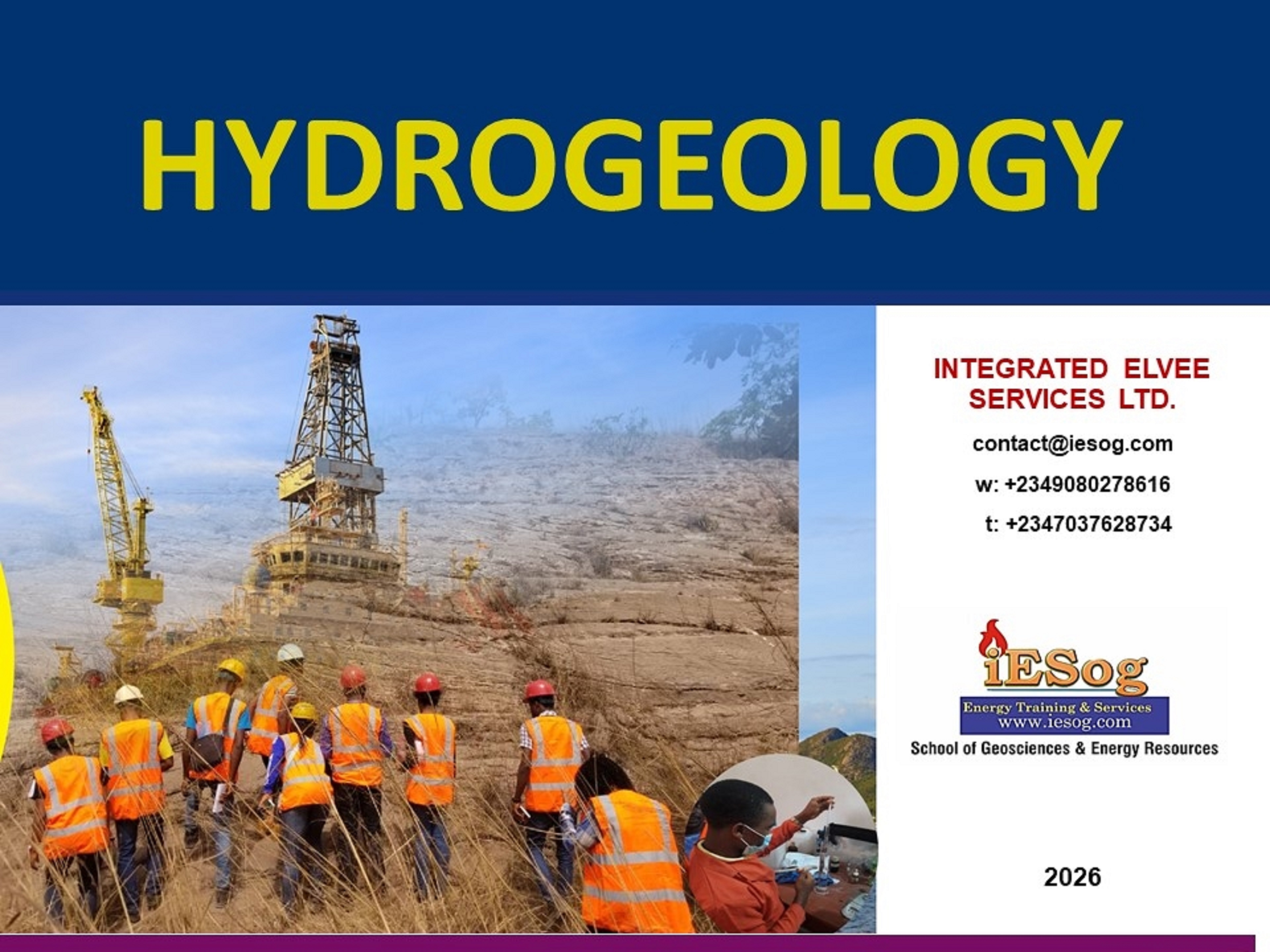 Hydrogeology