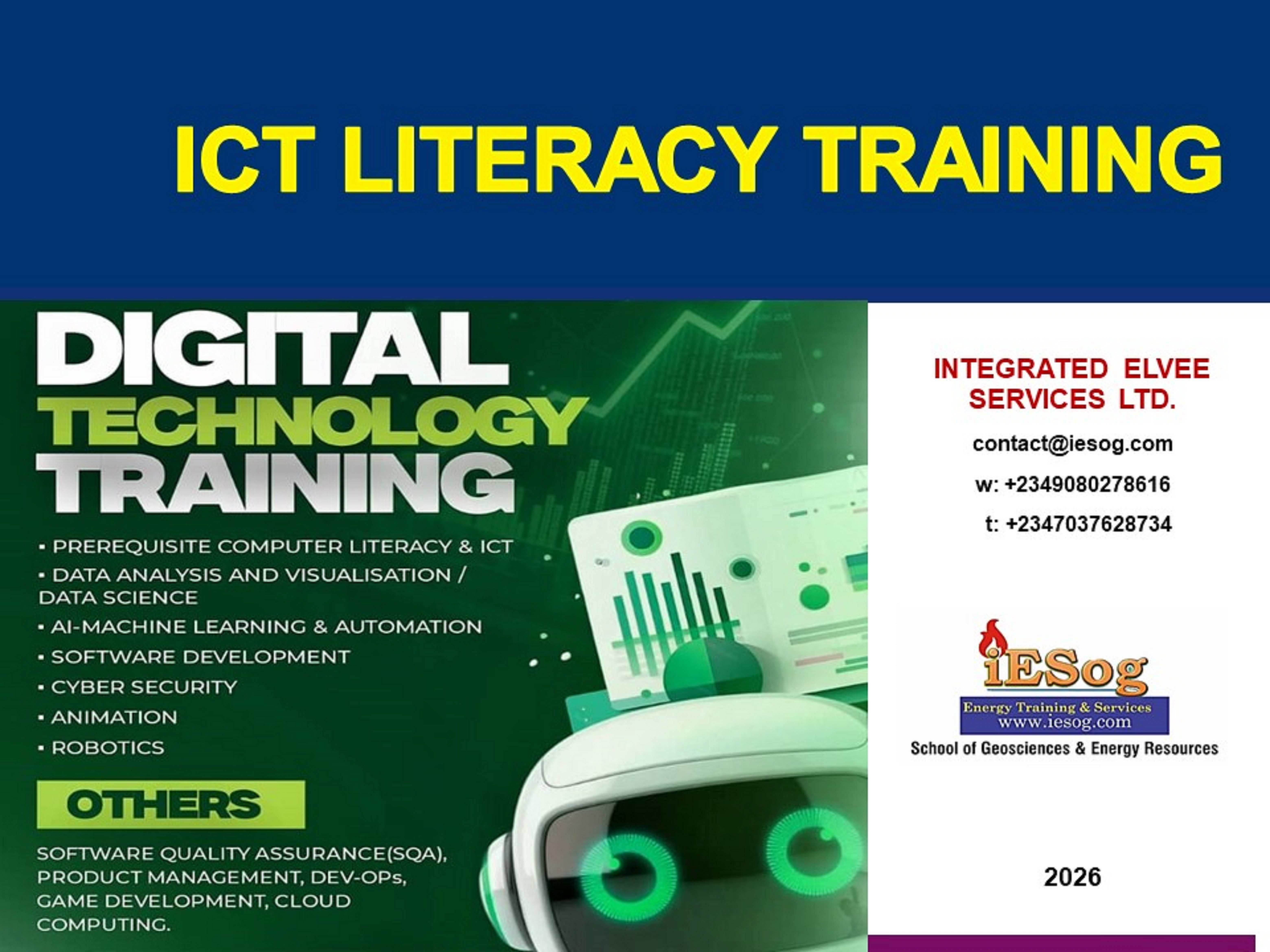 ICT Literacy Training