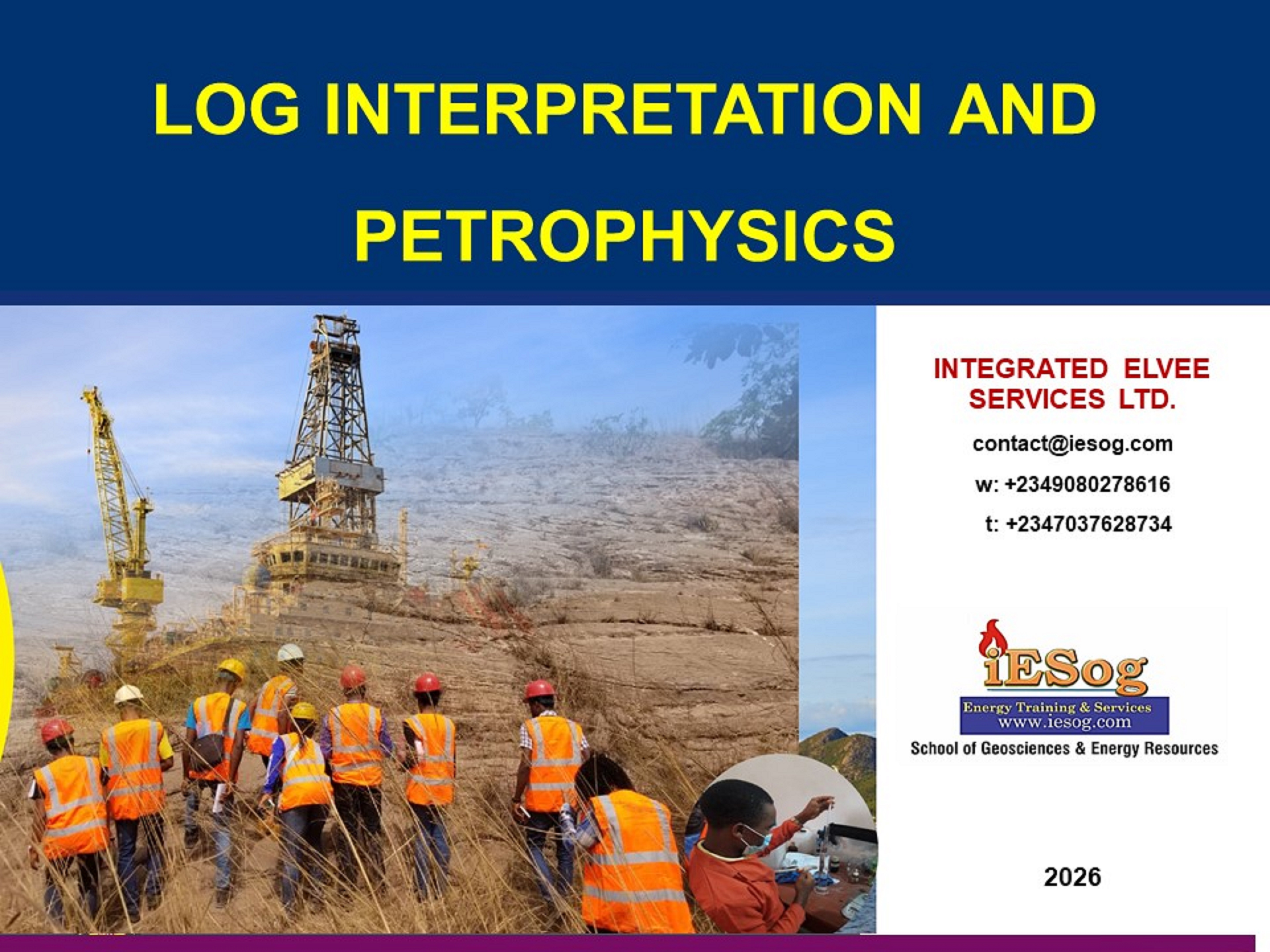 Log Interpretation and Petrophysics