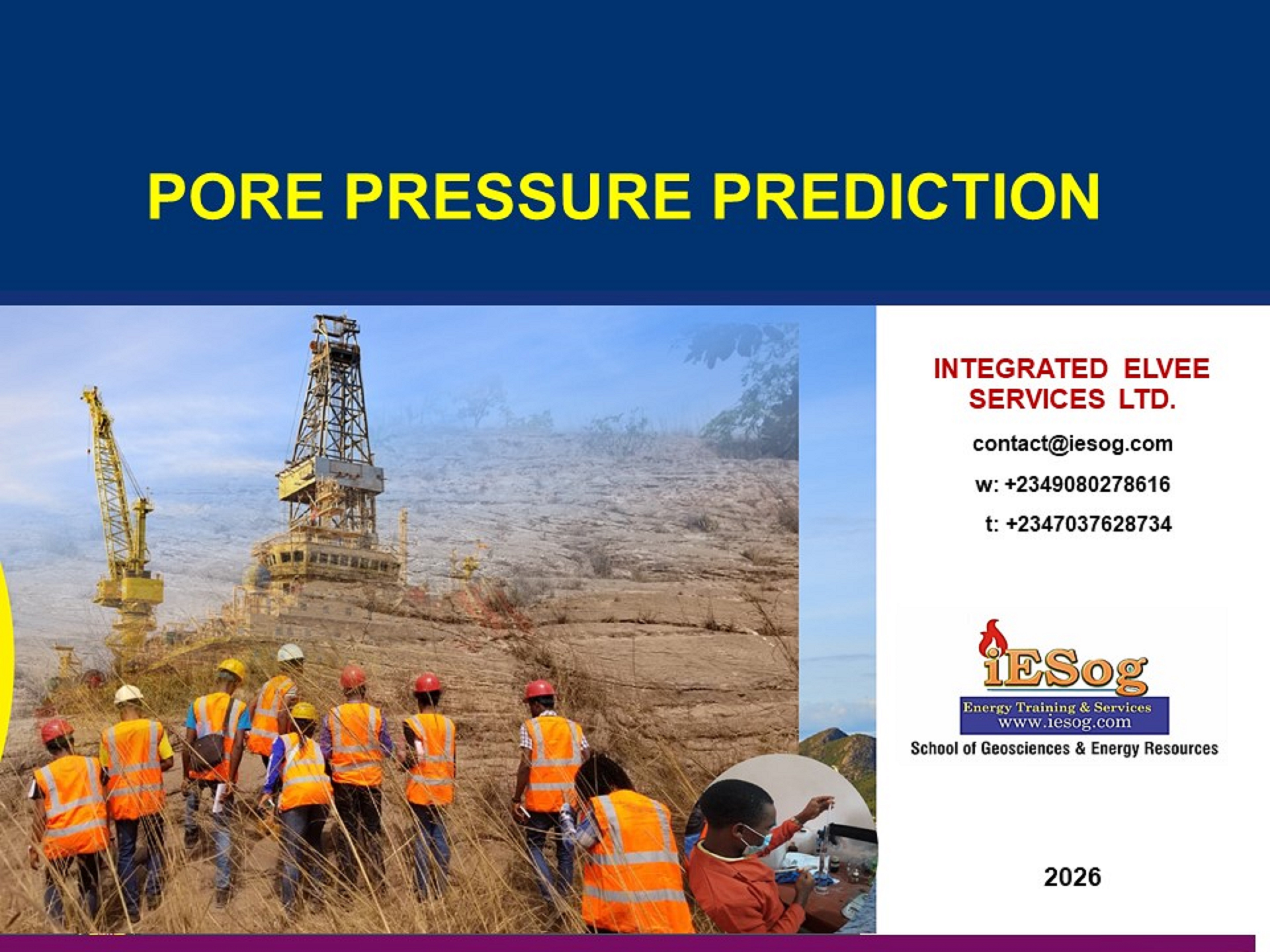 Pore Pressure Prediction