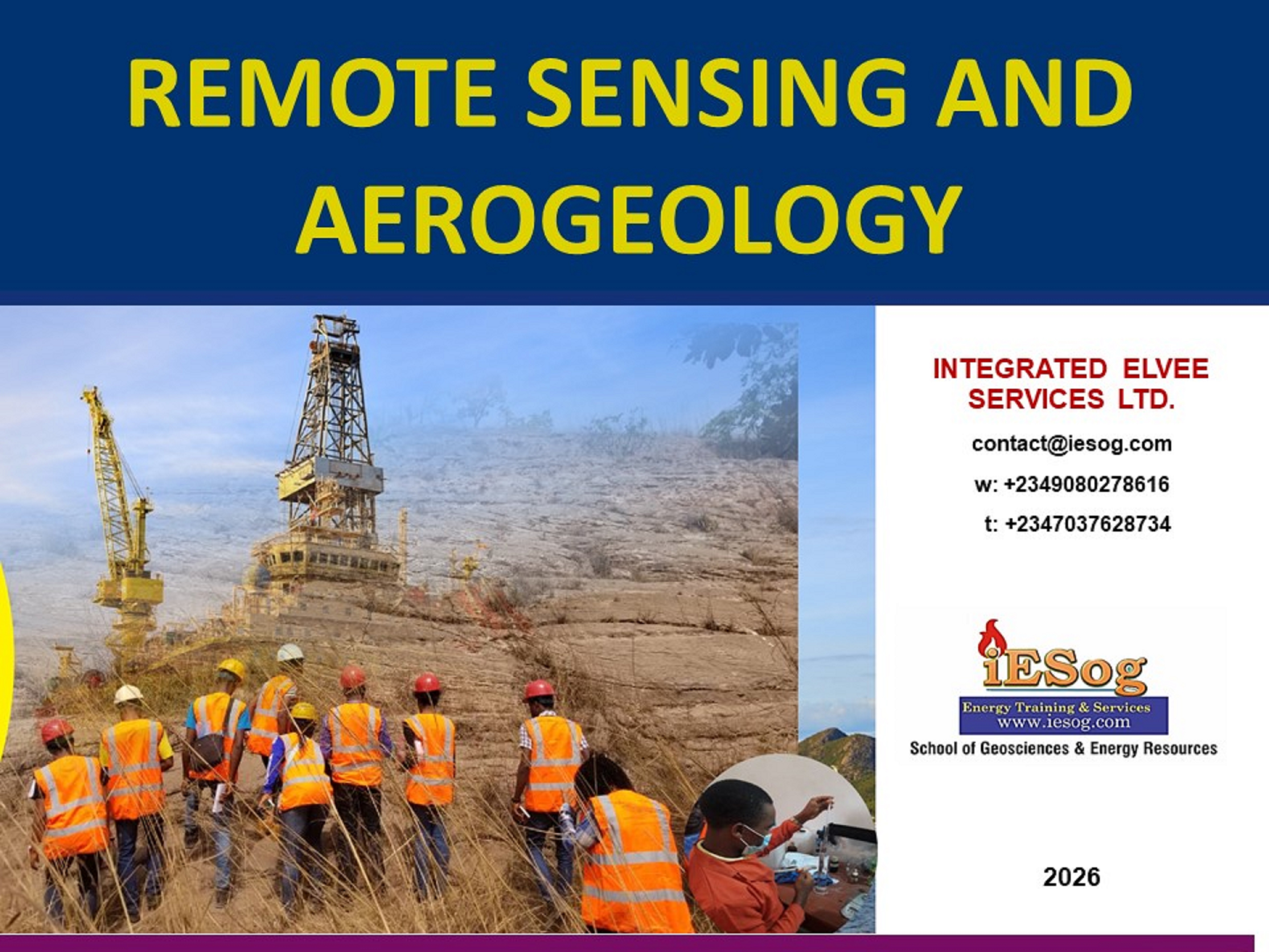 Rem. Sensing & Aerogeol.