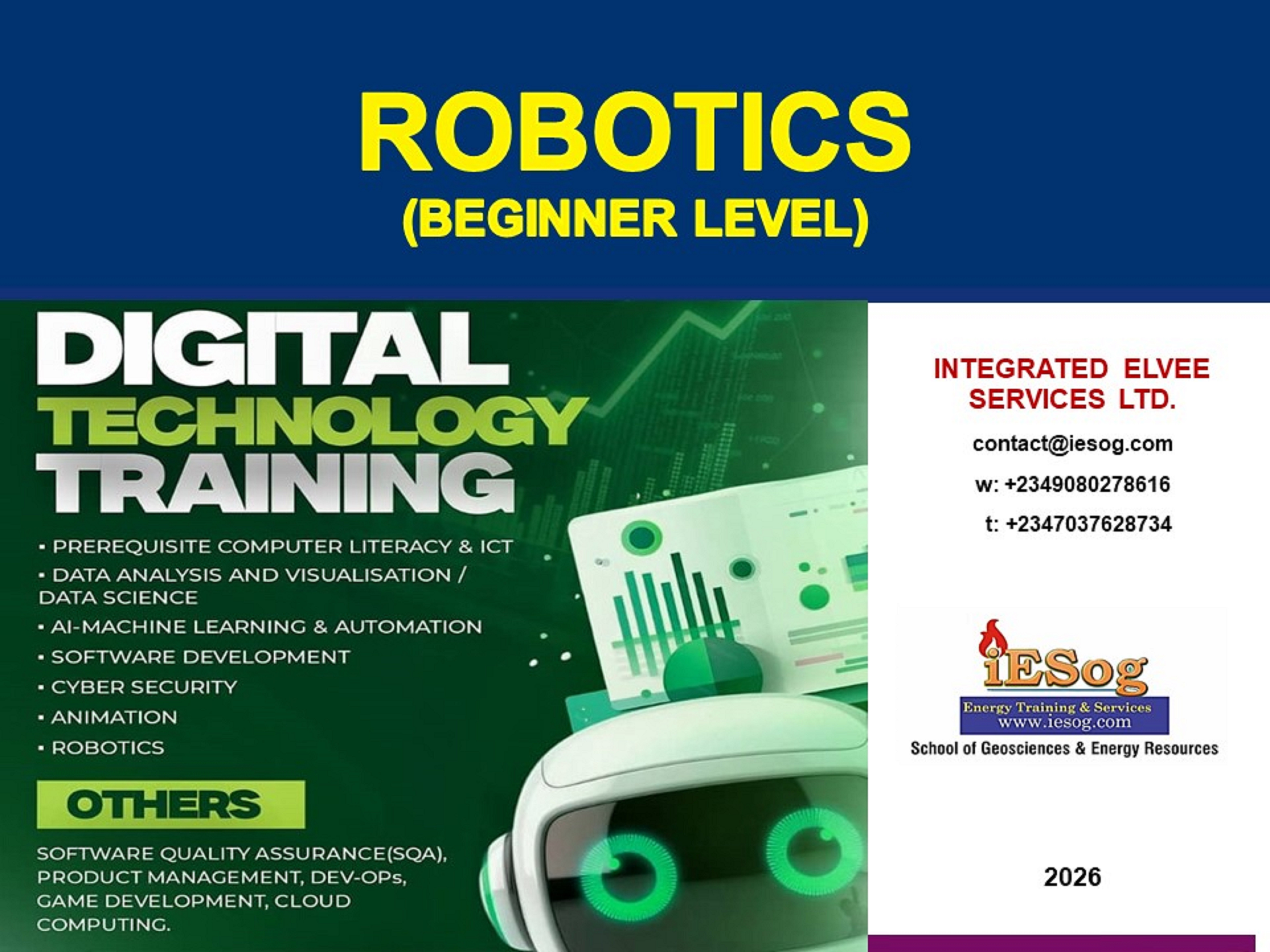 Robotics ( Beginner Level)