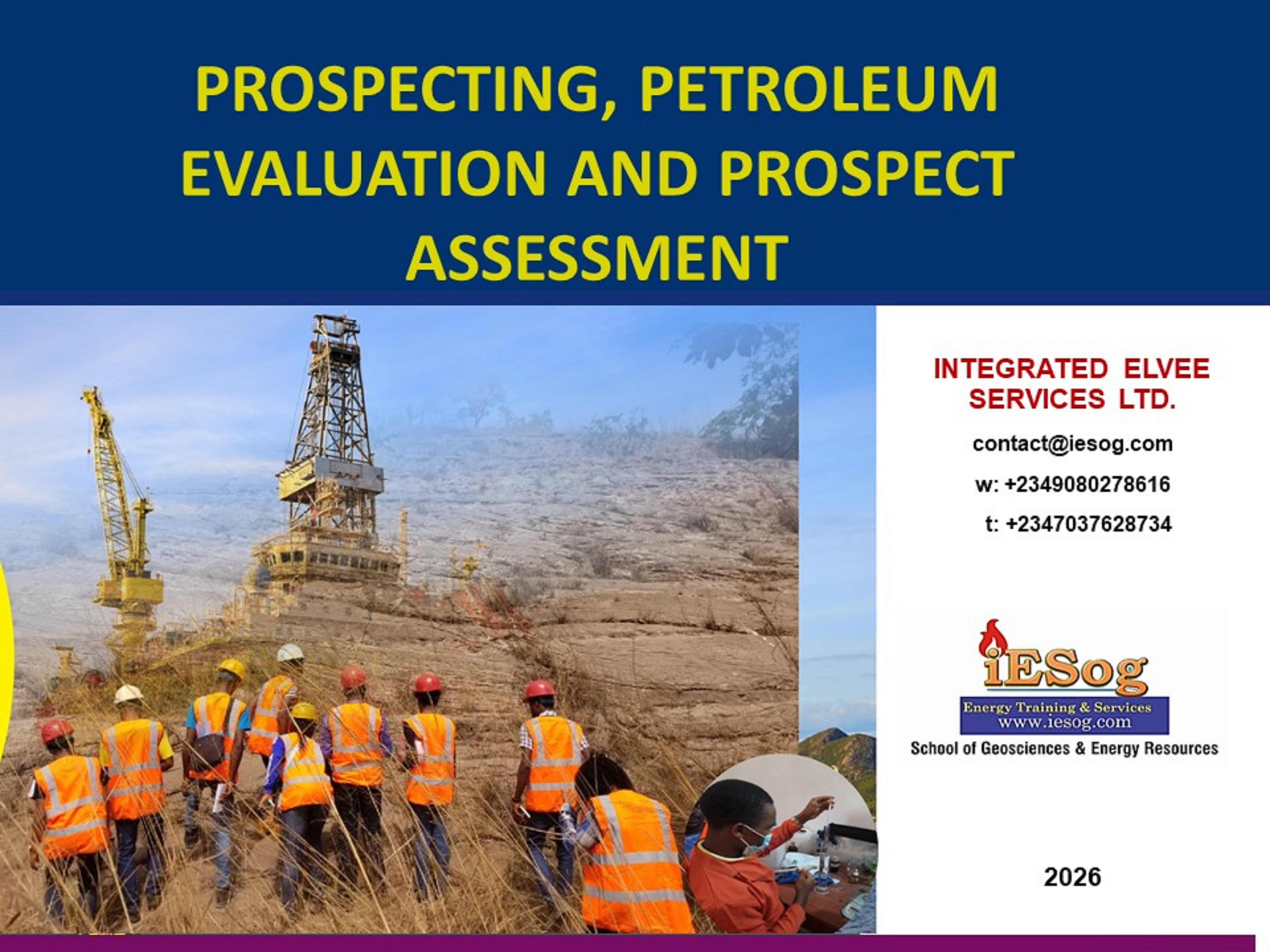 Prospecting, Petroleum Eval. & Prospect Assessment