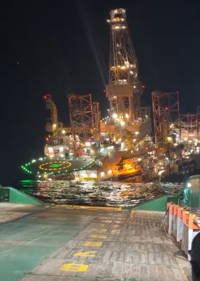 Borr Drilling rig sinks off Gabon